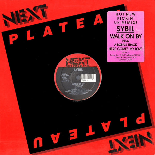 Sybil – Walk On By – 1, Vinyl, 12", 33 ⅓ RPM