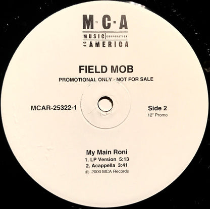 Field Mob – My Main Roni – edition reference image