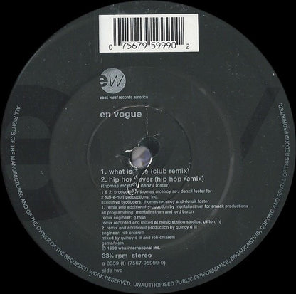 En Vogue – Runaway Love – edition reference image