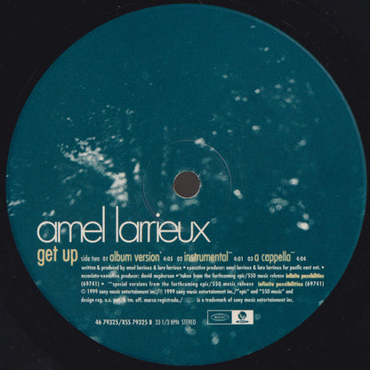 Amel Larrieux – Get Up – edition reference image