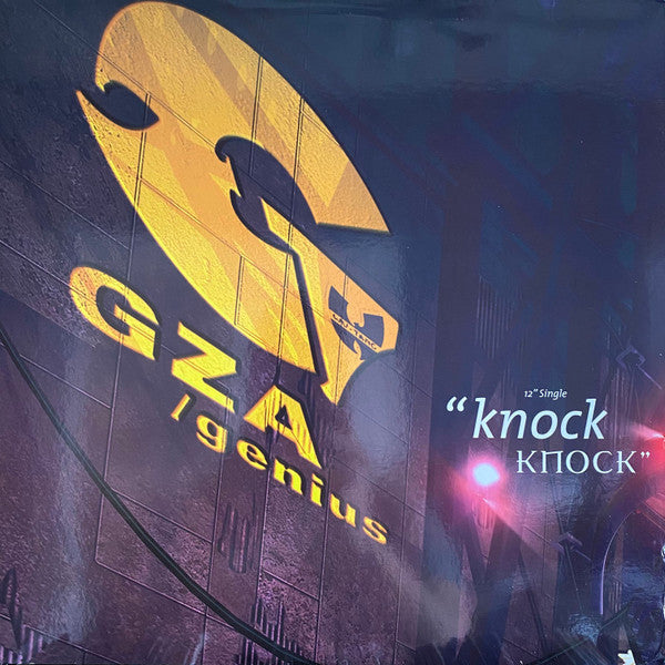 GZA / The Genius – Knock Knock – edition reference image