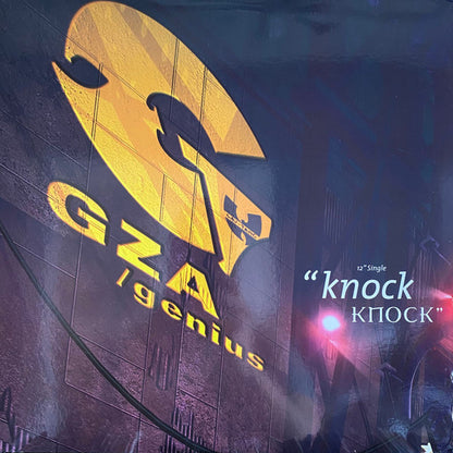 GZA / The Genius – Knock Knock – edition reference image