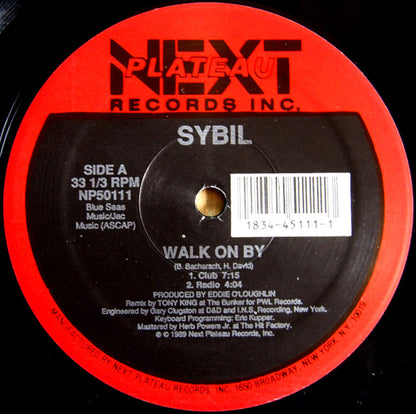 Sybil – Walk On By – 1, Vinyl, 12", 33 ⅓ RPM