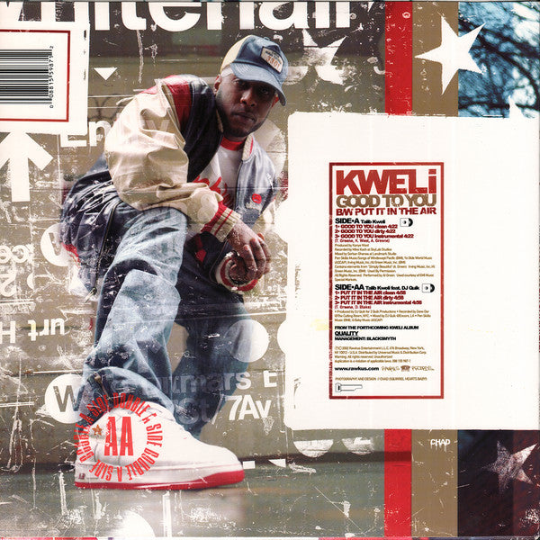 Talib Kweli – Good To You / Put It In The Air – edition reference image