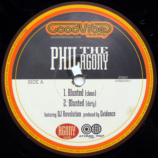 Phil Da Agony – Blunted – edition reference image