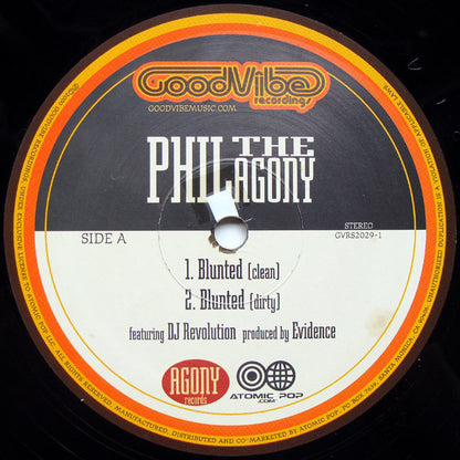 Phil Da Agony – Blunted – edition reference image