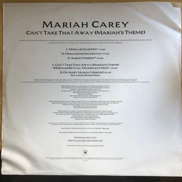 Mariah Carey – Can't Take That Away (Mariah's Theme)