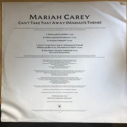 Mariah Carey – Can't Take That Away (Mariah's Theme)