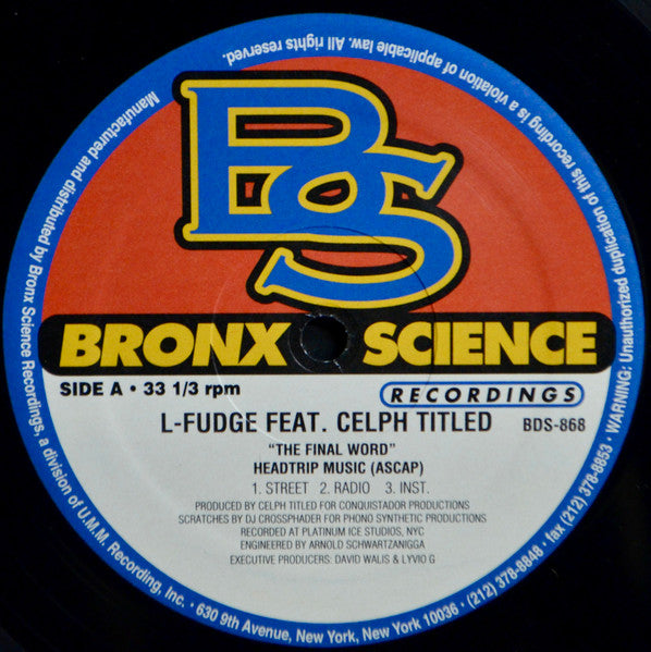 L-Fudge – The Final Word / Star Wars – edition reference image