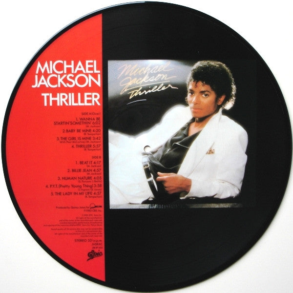 Michael Jackson – Thriller – Japan Limited Picture Disc LP with OBI — image 3