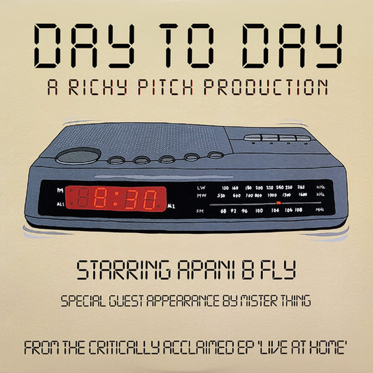Richy Pitch Starring Apani B. Fly – Day To Day – edition reference image