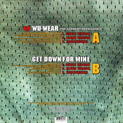 RZA Feat. Method Man & Cappadonna – Wu-Wear: The Garment Renaissance – edition reference image
