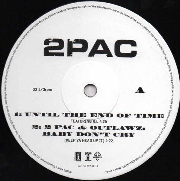 2Pac – Until The End Of Time – edition reference image