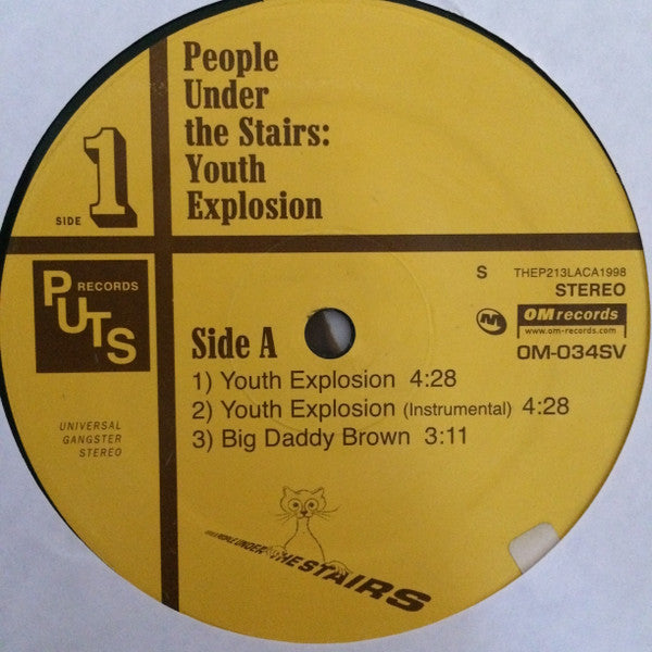 People Under The Stairs – Youth Explosion – 1, Vinyl, 12", 33 ⅓ RPM