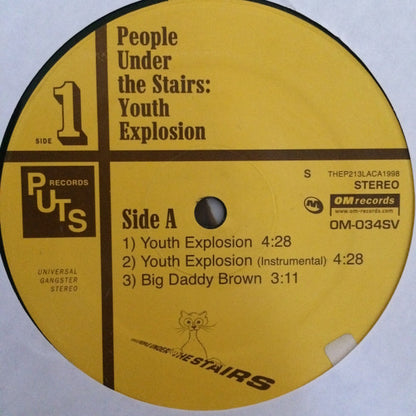 People Under The Stairs – Youth Explosion – 1, Vinyl, 12", 33 ⅓ RPM