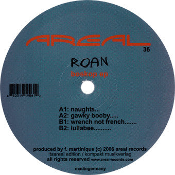 Roan – Boskop EP – 1, Vinyl, 12", EP