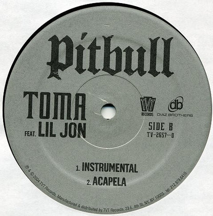 Pitbull, Lil' Jon – Toma – 1, Vinyl, 12", 33 ⅓ RPM