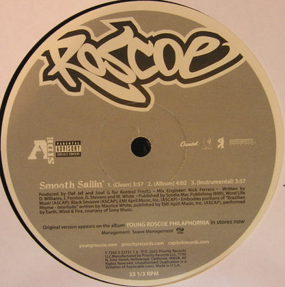Roscoe – Smooth Sailin' – edition reference image