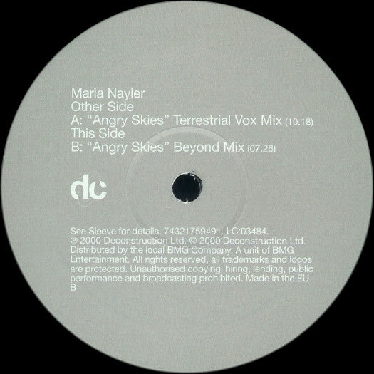 Maria Nayler – Angry Skies – edition reference image