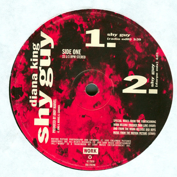 Diana King – Shy Guy – edition reference image