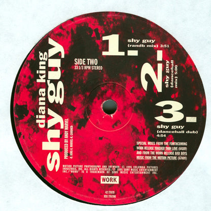 Diana King – Shy Guy – edition reference image