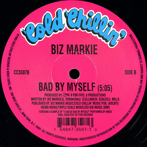 Biz Markie – Vapors – 1, Vinyl, 12", 33 ⅓ RPM, Limited Edition