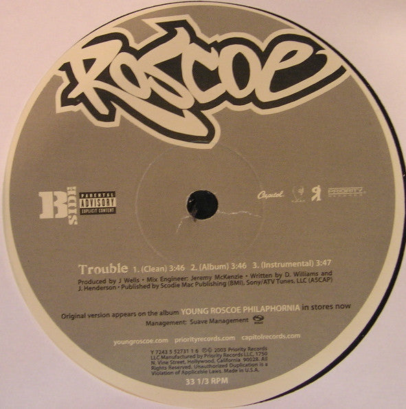 Roscoe – Smooth Sailin' – edition reference image