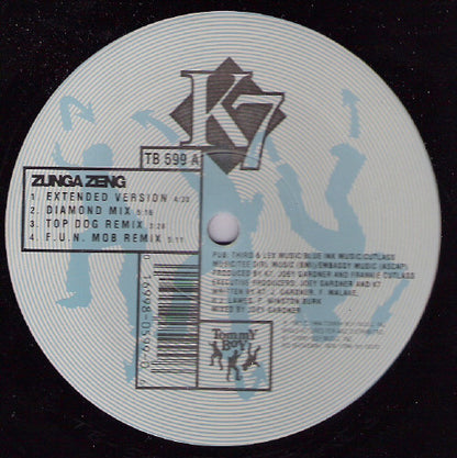 K7 – Zunga Zeng – 12-inch Vinyl – release reference 3