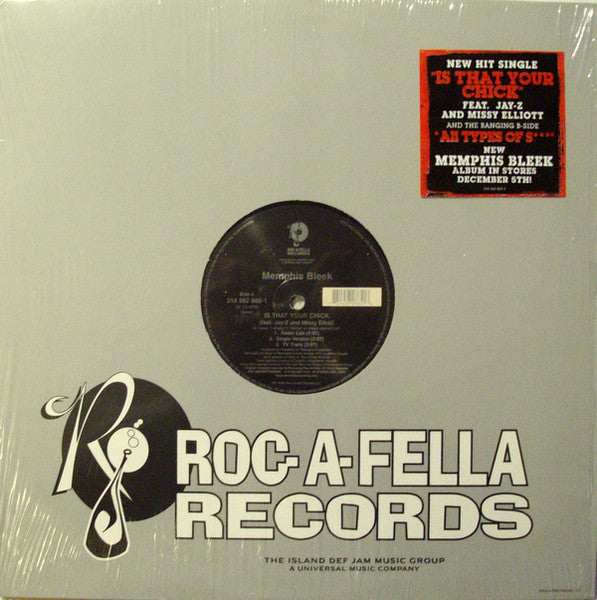 Memphis Bleek Feat. Jay-Z And Missy Elliott – Is That Your Chick – edition reference image