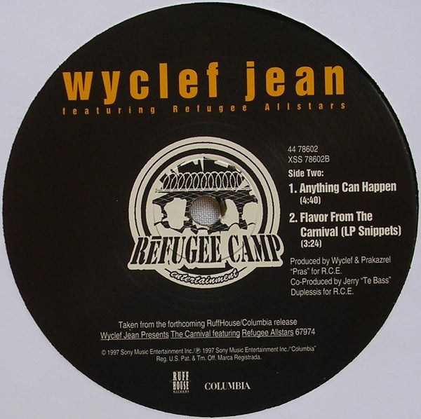Wyclef Jean Featuring Refugee Camp All Stars – We Trying To Stay Alive – edition reference image