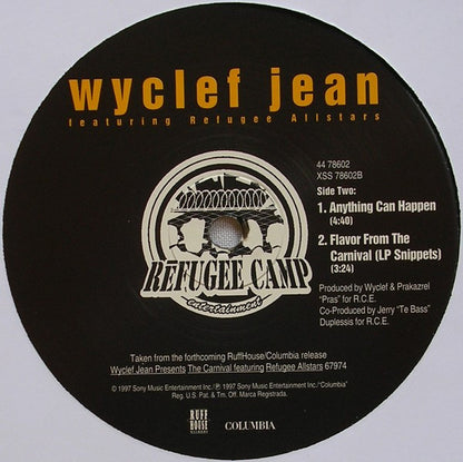 Wyclef Jean Featuring Refugee Camp All Stars – We Trying To Stay Alive – edition reference image
