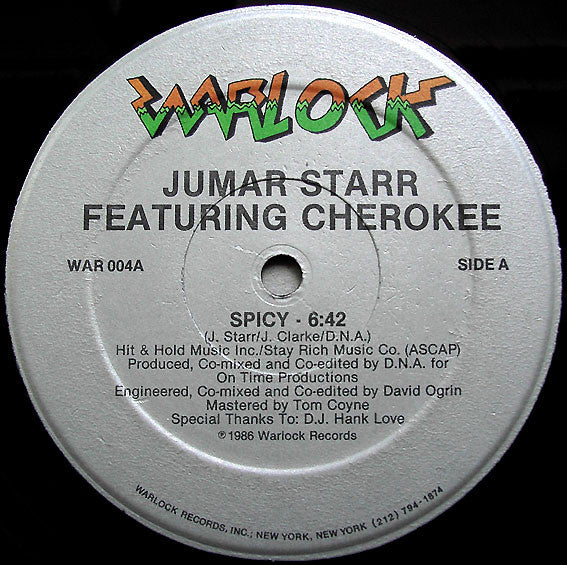 Jumar Starr Featuring Cherokee – Spicy cover