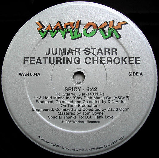 Jumar Starr Featuring Cherokee – Spicy cover