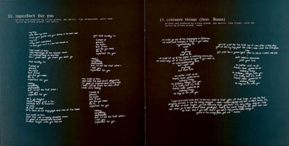 Ariana Grande Eternal Sunshine Deluxe vinyl label detail