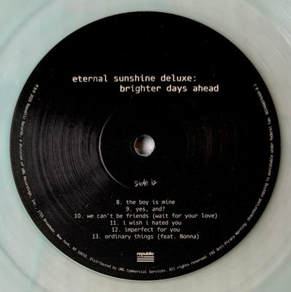 Ariana Grande Eternal Sunshine Deluxe 2LP artwork detail