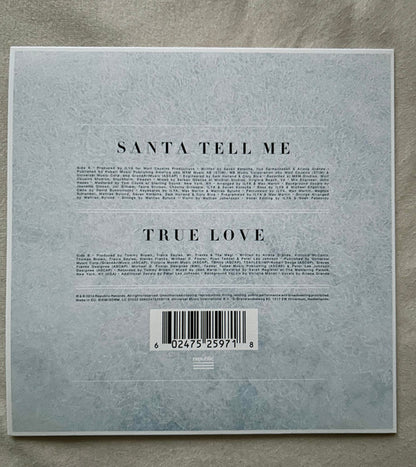 Ariana Grande – Santa Tell Me – White Vinyl 10th Anniversary (7")