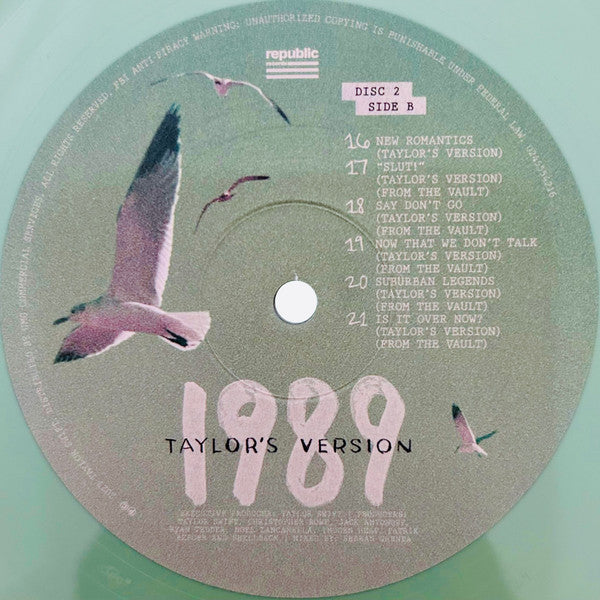 Taylor Swift – 1989 (Taylor's Version) – 2×LP · Special Edition · Green [Aquamarine Green] – Mint (M) – image 7