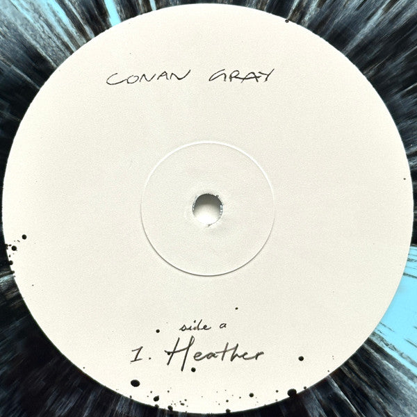 Conan Gray – Heather – 45 RPM · Single · Limited Edition · Sky Blue & Black Splatter · Wishbone Edition – Mint (M) – image 3
