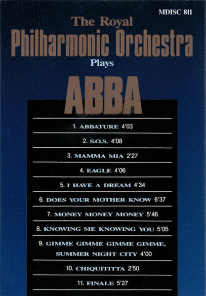 The Royal Philharmonic Orchestra, conducted by Louis Clark – Plays ABBA Classic