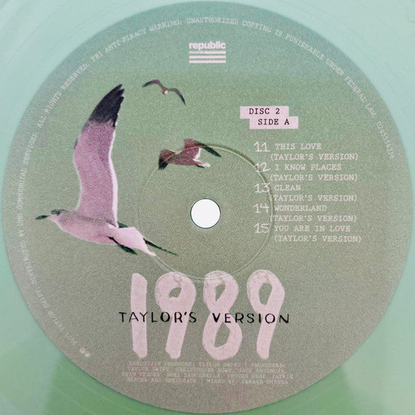 Taylor Swift – 1989 (Taylor's Version) – 2×LP · Special Edition · Green [Aquamarine Green] – Mint (M) – image 6