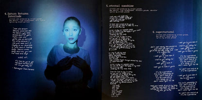 Ariana Grande Eternal Sunshine Deluxe vinyl side detail