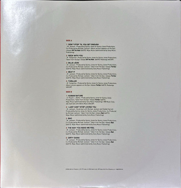 Michael Jackson – Number Ones