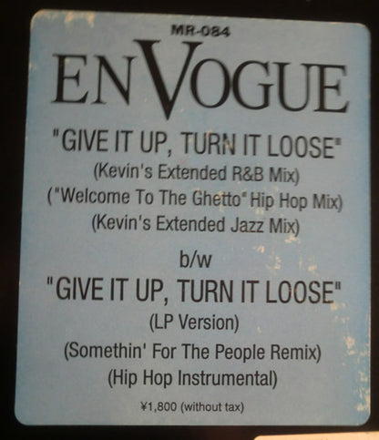 En Vogue – Give It Up, Turn It Loose – edition reference image