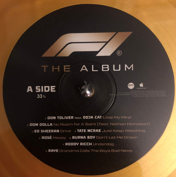 Various – F1 The Album (Music From F1 The Movie) – Gold Vinyl (LP)