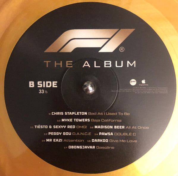 Various – F1 The Album (Music From F1 The Movie) – Gold Vinyl (LP)