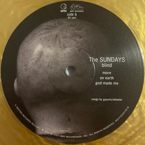 The Sundays – Blind – 2×45 RPM · Reissue · Remastered · Translucent Gold Nugget – Mint (M) – image 4