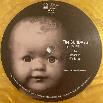The Sundays – Blind – 2×45 RPM · Reissue · Remastered · Translucent Gold Nugget – Mint (M) – image 3