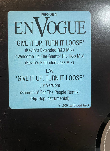 En Vogue – Give It Up, Turn It Loose – edition reference image