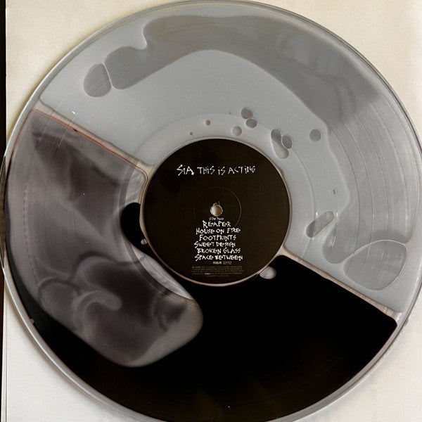 Sia – This Is Acting – LP · Limited Edition · Split Black and White Liquid – Mint (M) – image 4