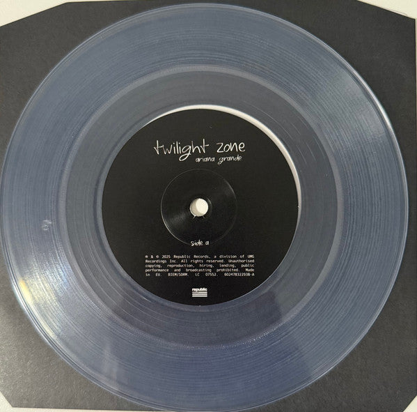 Ariana Grande – Twilight Zone – Clear Vinyl (7")